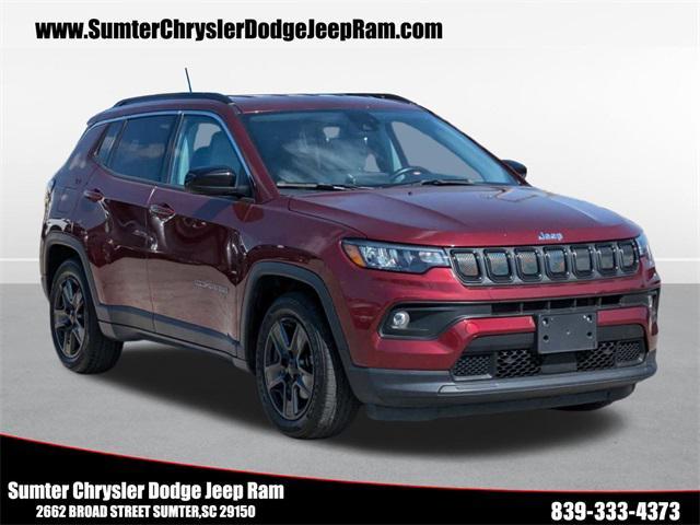 used 2022 Jeep Compass car, priced at $19,000