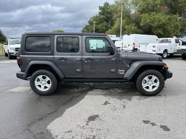 used 2021 Jeep Wrangler Unlimited car, priced at $36,495