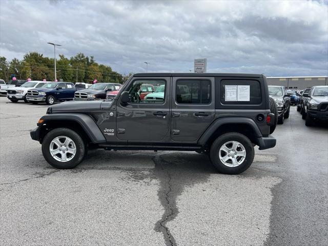 used 2021 Jeep Wrangler Unlimited car, priced at $36,520