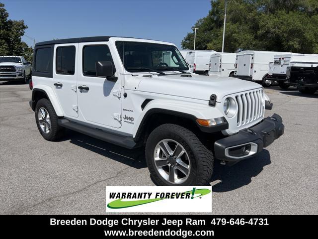 used 2021 Jeep Wrangler Unlimited car, priced at $37,453