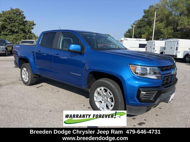 used 2021 Chevrolet Colorado car, priced at $30,349