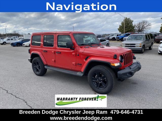 used 2021 Jeep Wrangler Unlimited car, priced at $39,163