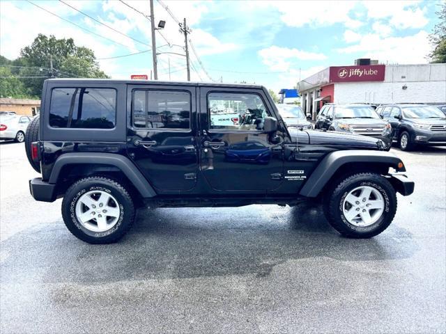 used 2017 Jeep Wrangler Unlimited car, priced at $16,388