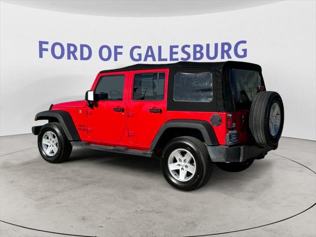 used 2018 Jeep Wrangler JK Unlimited car, priced at $21,995