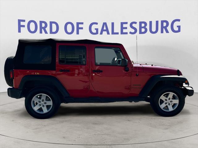 used 2018 Jeep Wrangler JK Unlimited car, priced at $21,995