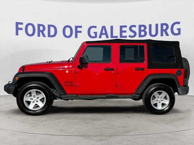 used 2018 Jeep Wrangler JK Unlimited car, priced at $21,995