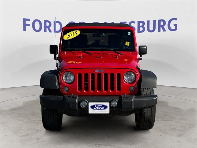 used 2018 Jeep Wrangler JK Unlimited car, priced at $21,995