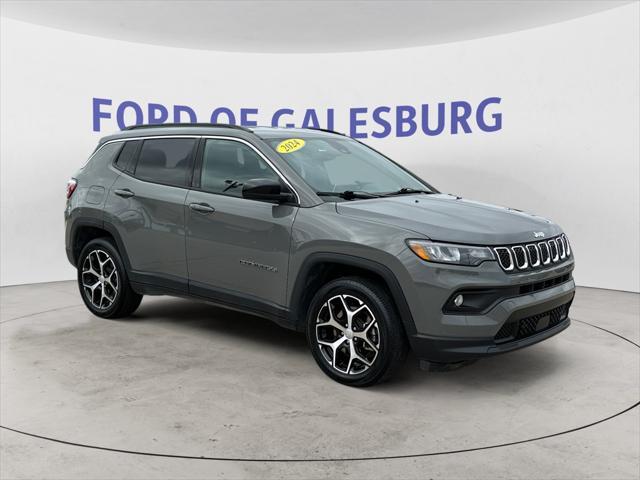 used 2024 Jeep Compass car, priced at $24,995