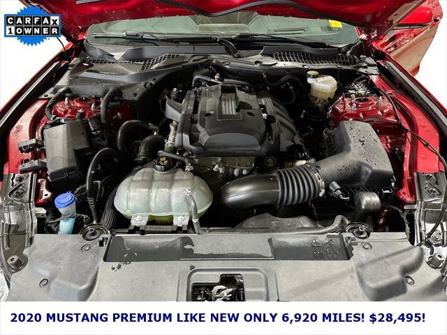 used 2020 Ford Mustang car, priced at $28,495