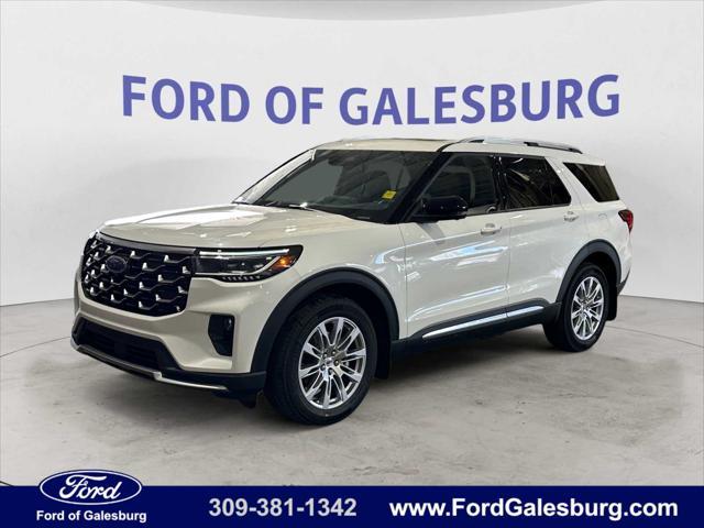 new 2025 Ford Explorer car, priced at $58,510