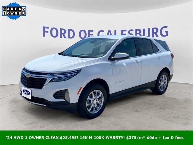 used 2024 Chevrolet Equinox car, priced at $24,995