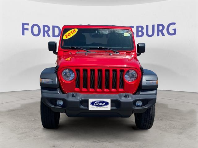 used 2018 Jeep Wrangler Unlimited car, priced at $29,995