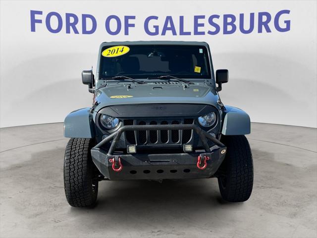 used 2014 Jeep Wrangler Unlimited car, priced at $17,995