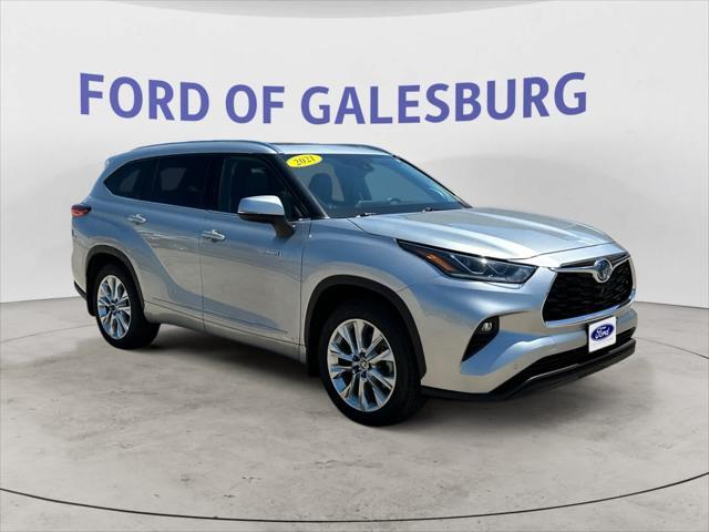 used 2021 Toyota Highlander Hybrid car, priced at $36,995