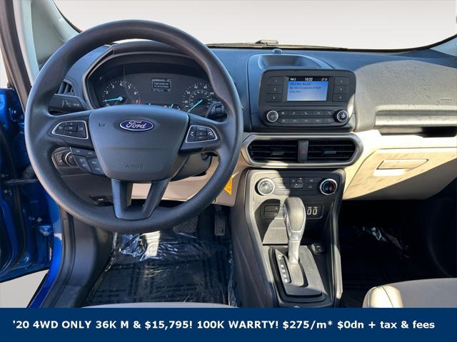 used 2020 Ford EcoSport car, priced at $15,795