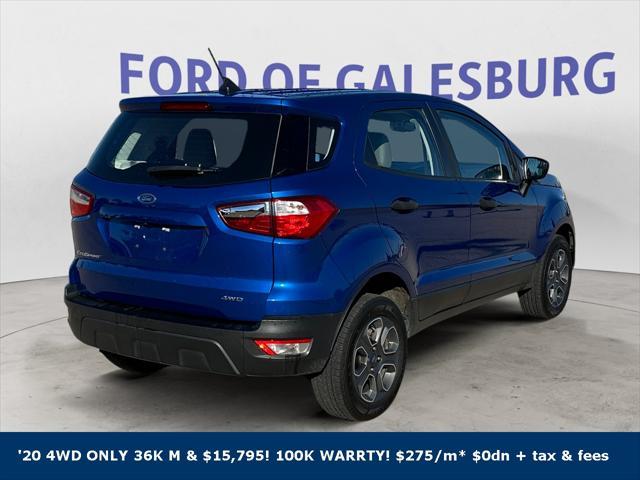 used 2020 Ford EcoSport car, priced at $15,795