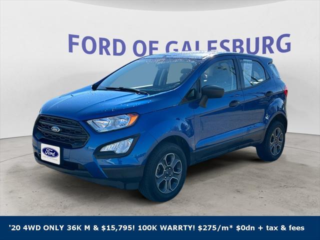 used 2020 Ford EcoSport car, priced at $15,795