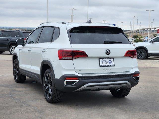 new 2024 Volkswagen Taos car, priced at $29,140