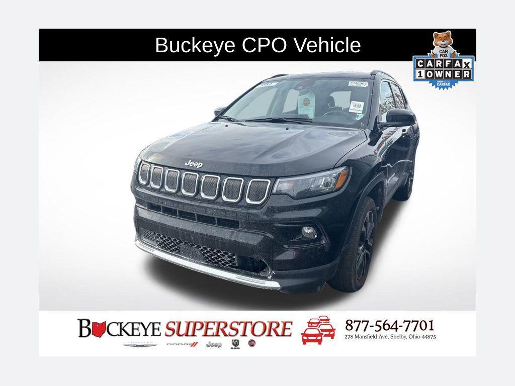 used 2022 Jeep Compass car, priced at $20,500