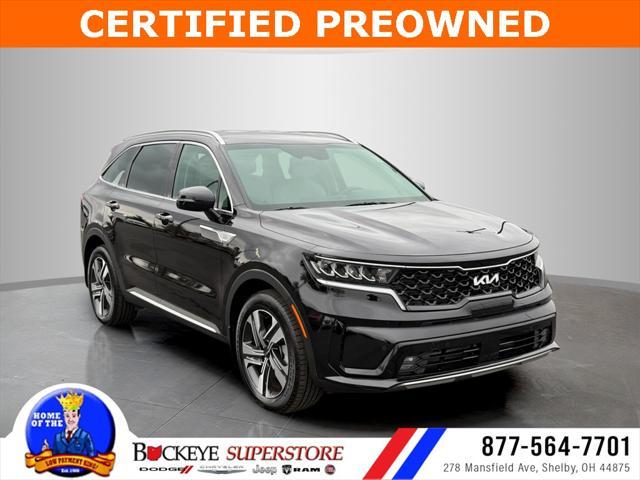 used 2023 Kia Sorento Hybrid car, priced at $34,868