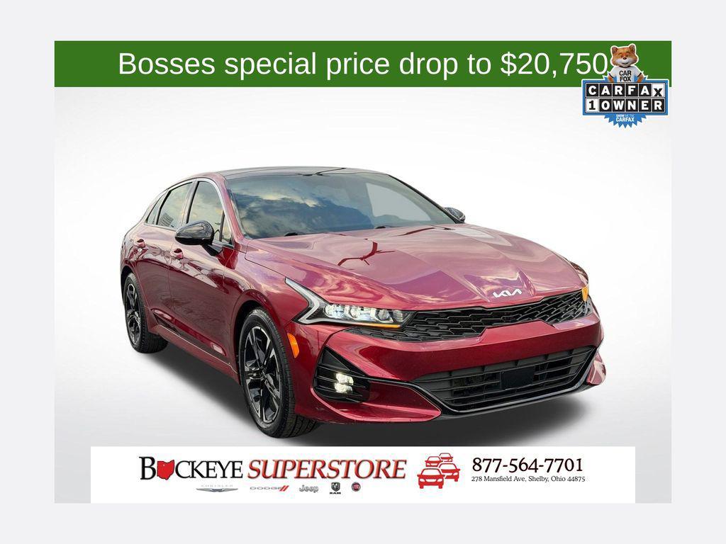 used 2022 Kia K5 car, priced at $20,500