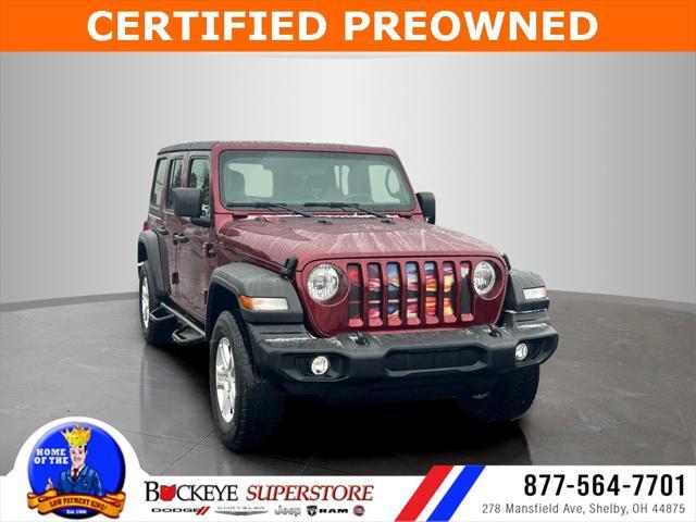 used 2022 Jeep Wrangler Unlimited car, priced at $29,000