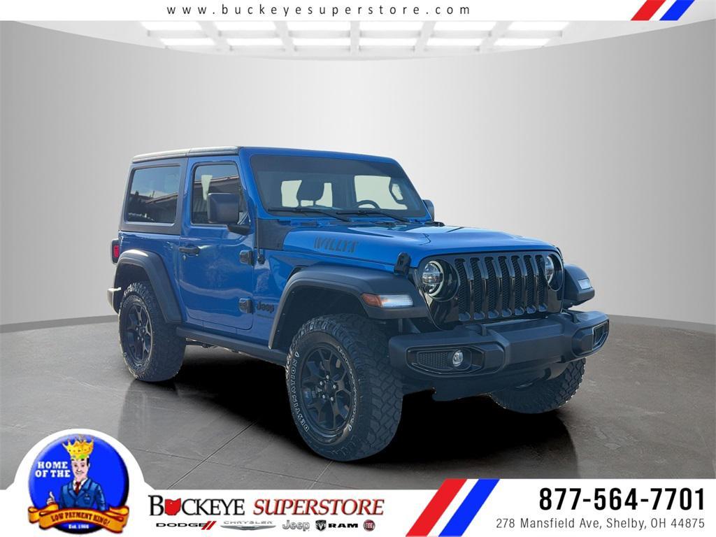 used 2021 Jeep Wrangler car, priced at $28,250