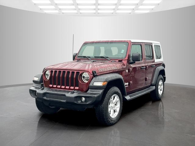 used 2021 Jeep Wrangler Unlimited car, priced at $35,041