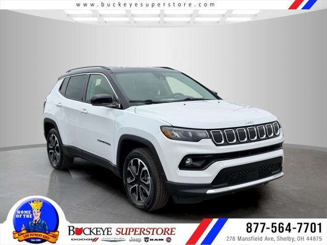 used 2022 Jeep Compass car, priced at $22,250