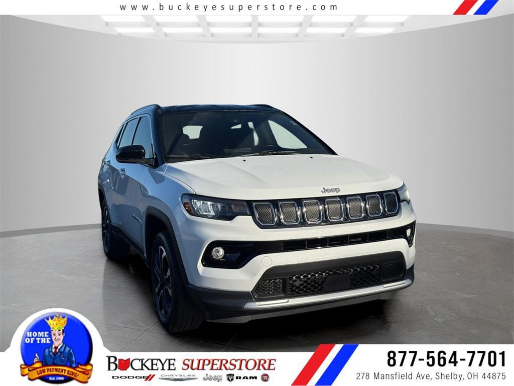 used 2022 Jeep Compass car, priced at $22,500