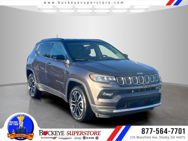 used 2022 Jeep Compass car, priced at $23,468