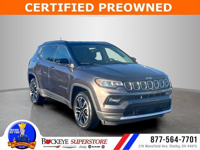 used 2022 Jeep Compass car, priced at $22,750