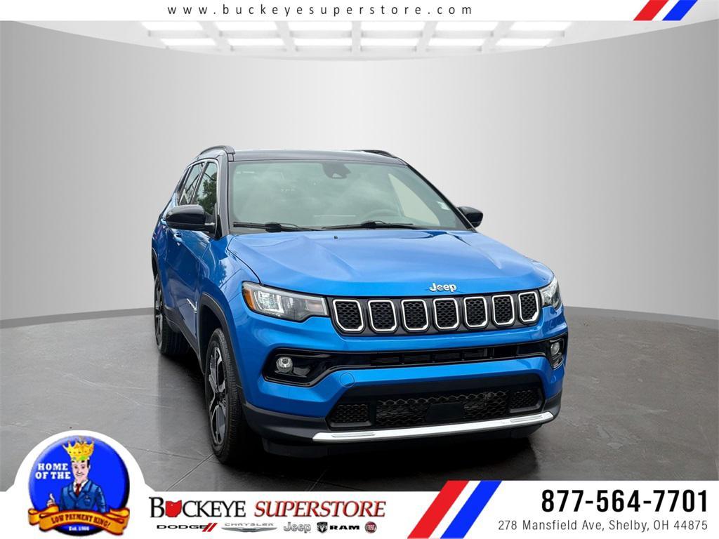 used 2024 Jeep Compass car, priced at $23,500