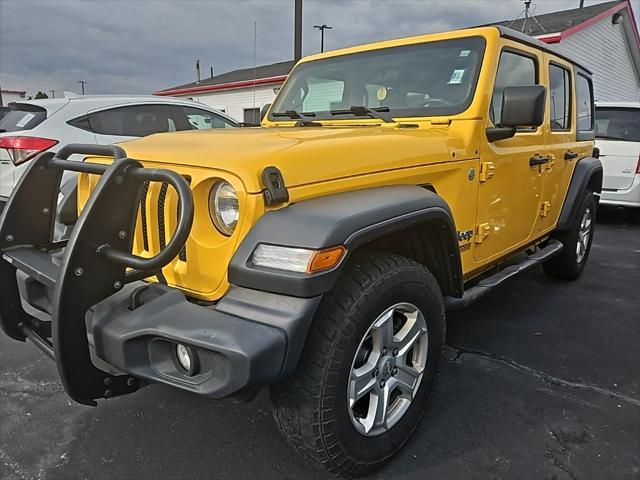 used 2019 Jeep Wrangler Unlimited car, priced at $19,988