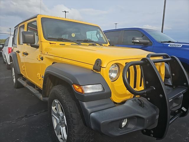 used 2019 Jeep Wrangler Unlimited car, priced at $19,988