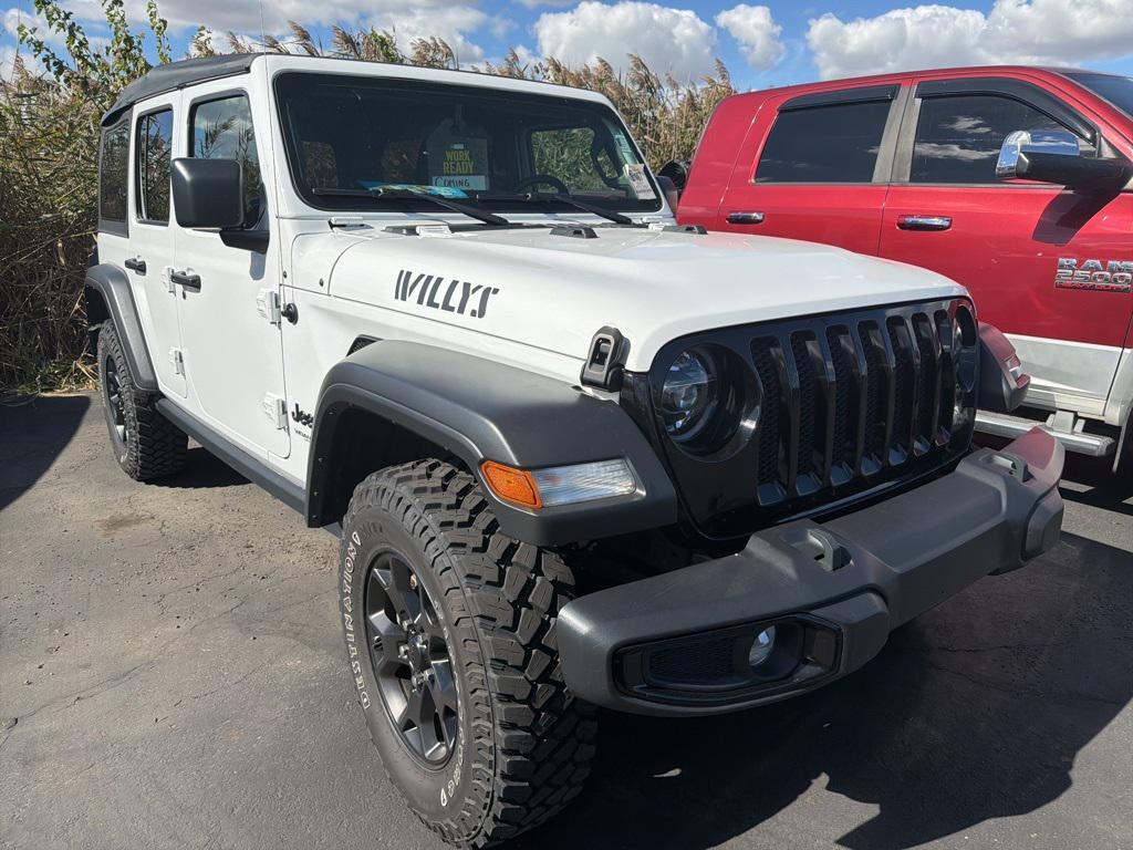 used 2021 Jeep Wrangler car, priced at $27,750