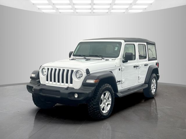 used 2022 Jeep Wrangler Unlimited car, priced at $28,955