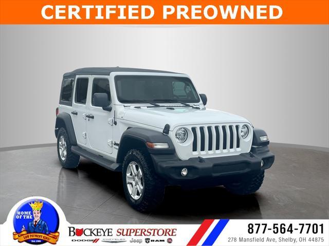 used 2022 Jeep Wrangler Unlimited car, priced at $28,955