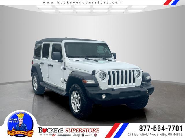 used 2022 Jeep Wrangler Unlimited car, priced at $28,955