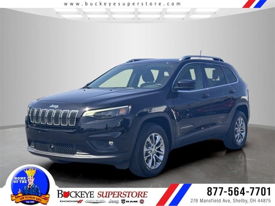 used 2021 Jeep Cherokee car, priced at $23,650
