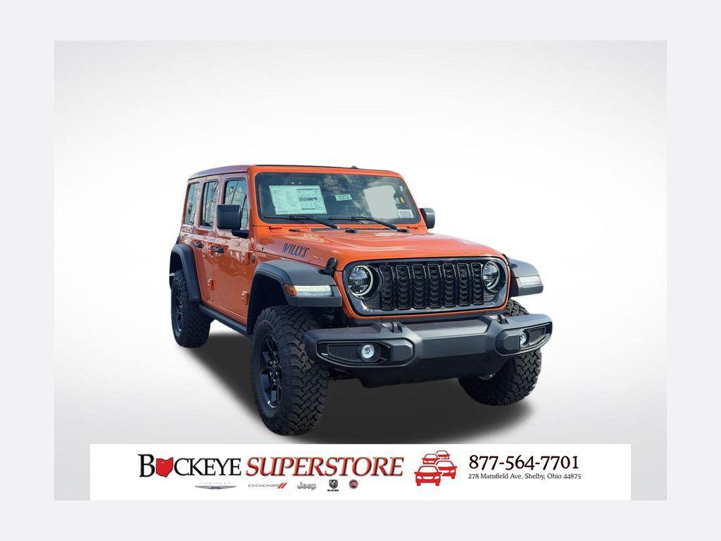 new 2025 Jeep Wrangler car, priced at $45,157