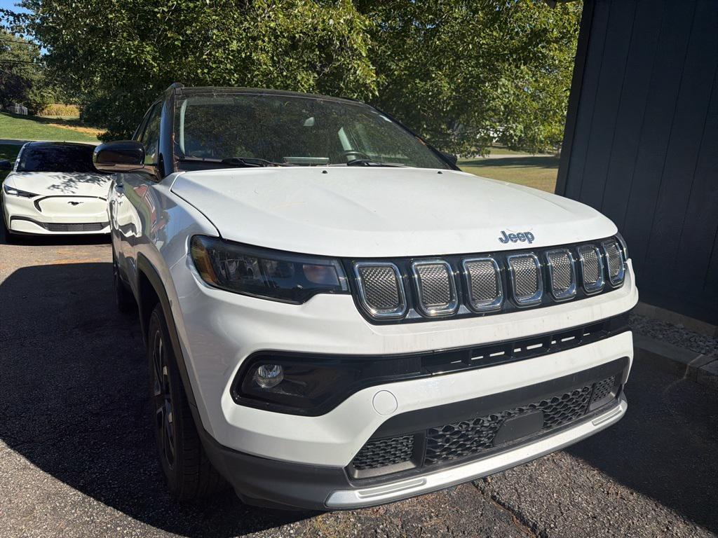 used 2022 Jeep Compass car, priced at $22,500