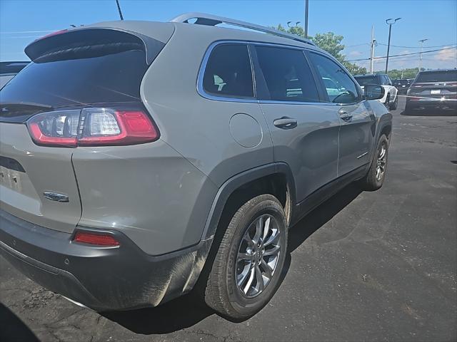 used 2021 Jeep Cherokee car, priced at $22,000