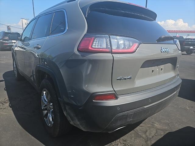 used 2021 Jeep Cherokee car, priced at $22,000
