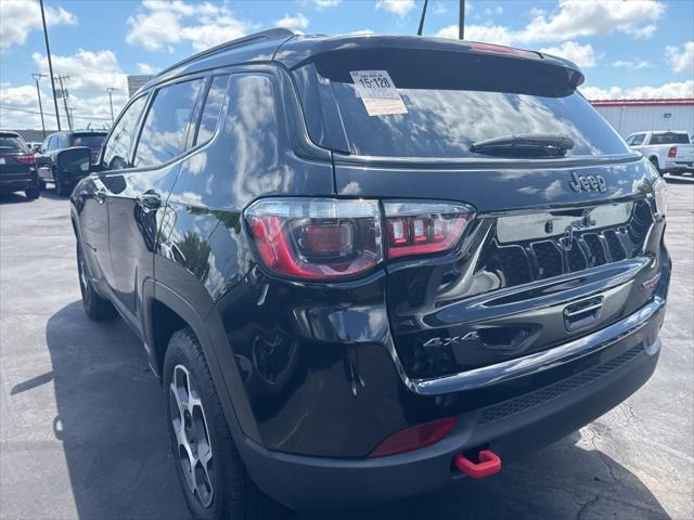 used 2022 Jeep Compass car, priced at $24,500