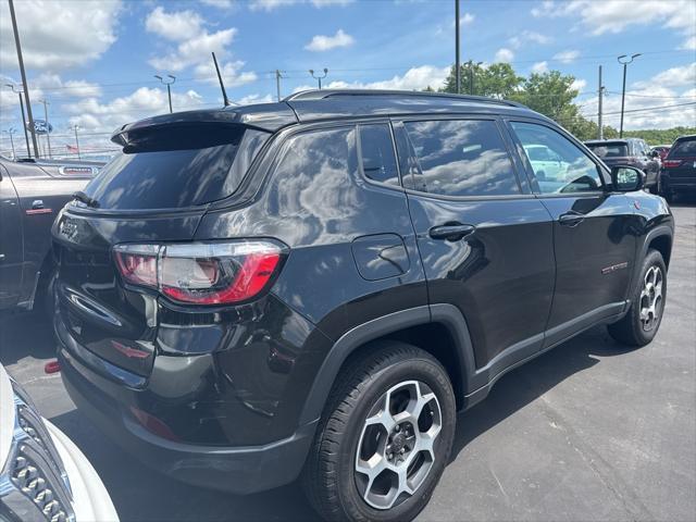 used 2022 Jeep Compass car, priced at $24,500