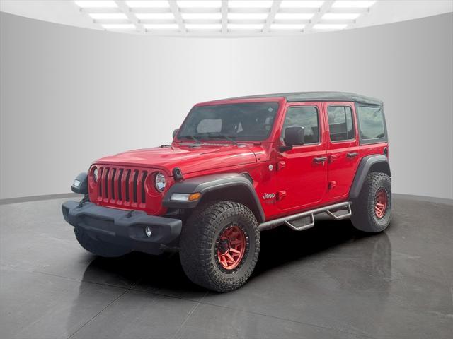 used 2020 Jeep Wrangler Unlimited car, priced at $27,000