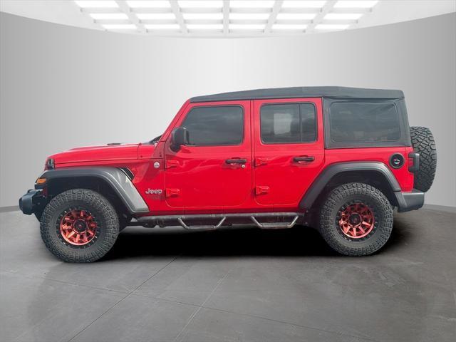 used 2020 Jeep Wrangler Unlimited car, priced at $27,000
