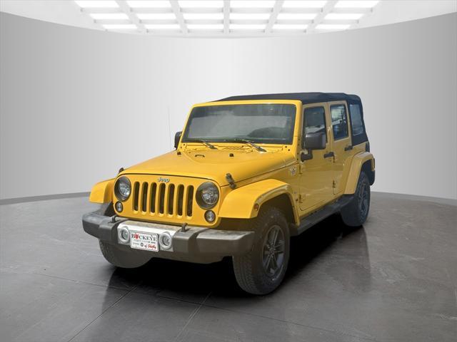 used 2015 Jeep Wrangler Unlimited car, priced at $21,574