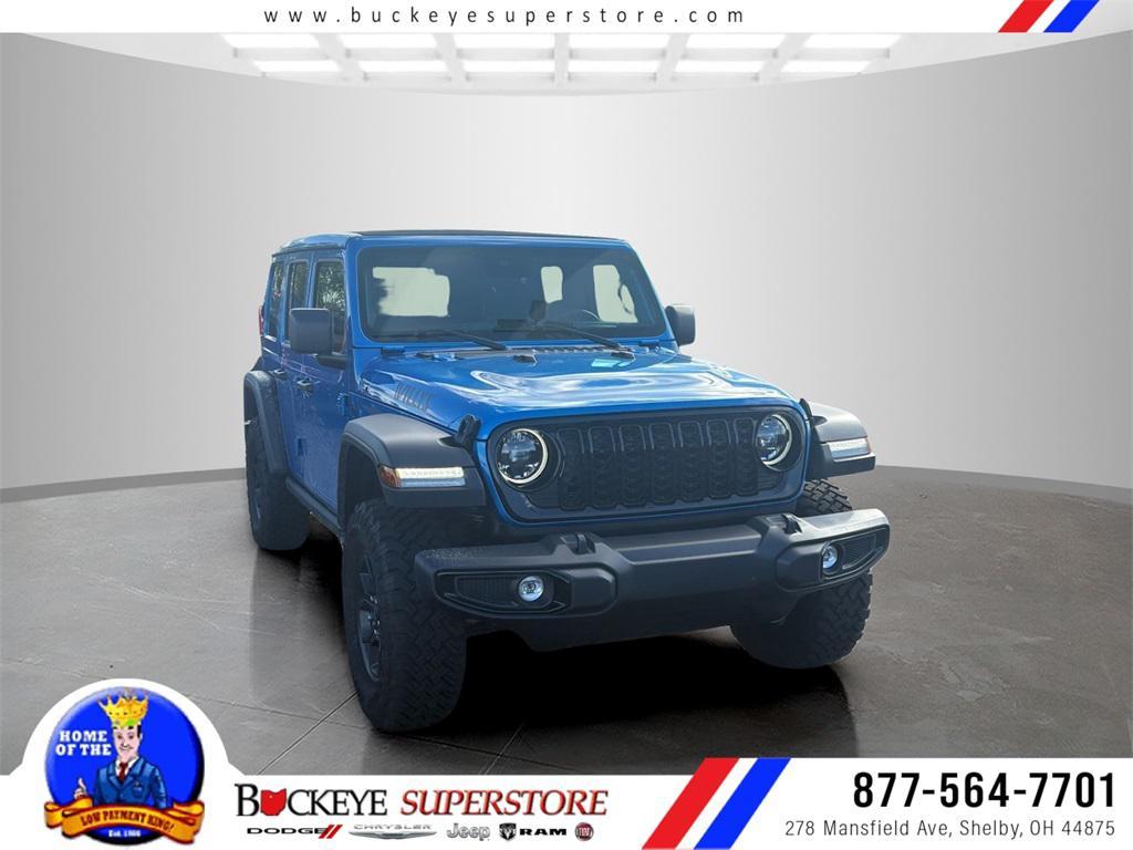 new 2025 Jeep Wrangler car, priced at $48,176